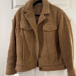 Vince Faux Shearling Jacket